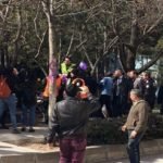 Police detain 10 students who set up stand for Int’l Women’s Day