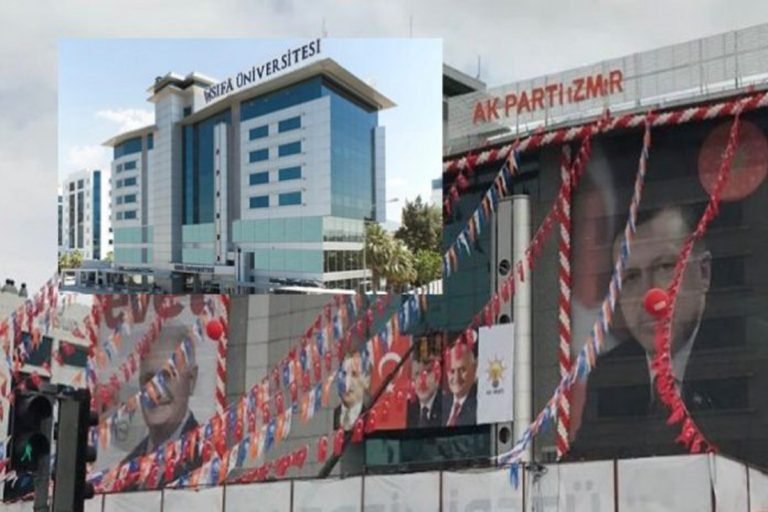 AKP turns seized university into İzmir headquarters