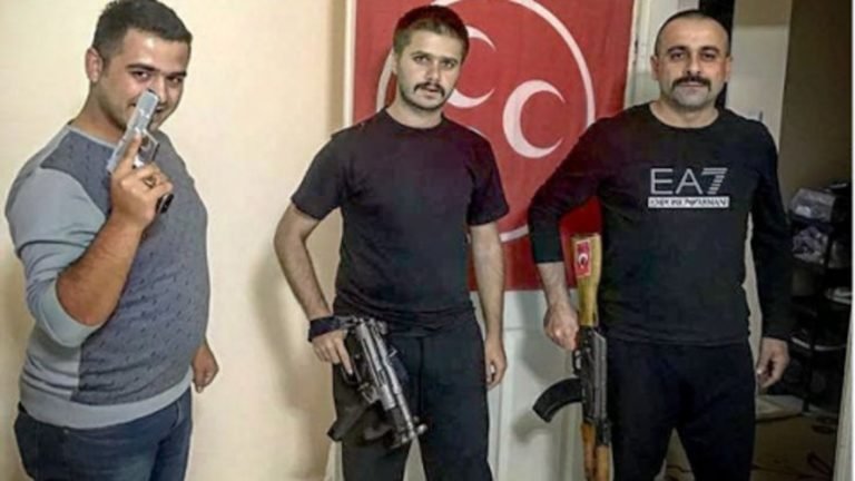Turkey’s Grey Wolves share armed photo to threaten Kurds regarding Kirkuk