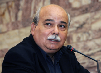 Greek parliament speaker Voustis visits jailed Greek soldiers in Turkey