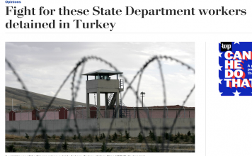 Barkey and Edelman: US should focus on detained State Department staff in Turkey
