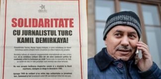 Romanian NGO runs full-page ad to show solidarity with journalist sought by Turkey