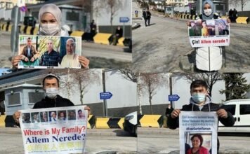 Uyghurs continue their protest in Ankara amid accusations of systematic rape in Xinjiang camps