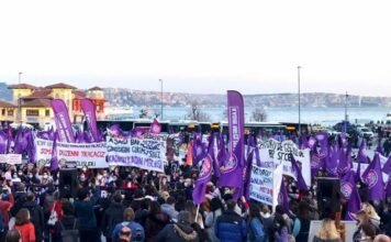 Turkish women take to the streets of Istanbul against femicide and violation of women’s rights