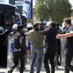 Workers gathering to make May Day statement beaten and detained by police