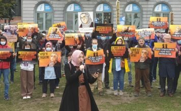 Brussels protestors demand release of end-stage cancer patient, sick prisoners in Turkey
