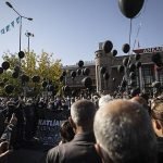 Police disperse Ankara train station bombing mourners, 22 detained