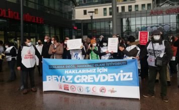 Turkish ministry threatens healthcare workers to prevent strike in March