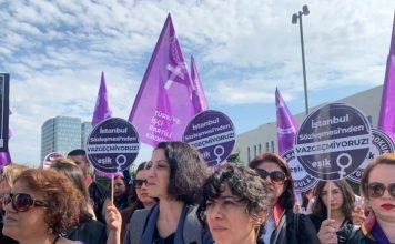 Hundreds demonstrate in Turkey as groups fight for women’s rights in court