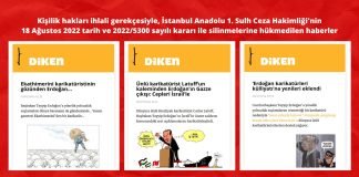 Court orders removal of 10 news stories that include Latuff cartoons mocking Erdoğan