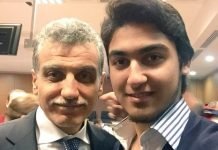 Jailed journalist Hidayet Karaca and his son, Sıdkı Karaca