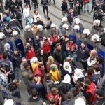 Police briefly detained 121 people during demonstration against Turkey’s alleged use of chemical weapons in northern Iraq