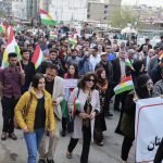 Iraqi Kurds protest Turkish bombardment of airport