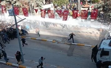 Police fired plastic bullets during post-election protests in Kurdish city: report
