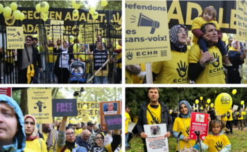 Protesters demand justice in Strasbourg for victims of Turkey’s post-coup crackdown