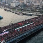 Protesters detained at İstanbul rally over banners condemning trade with Israel