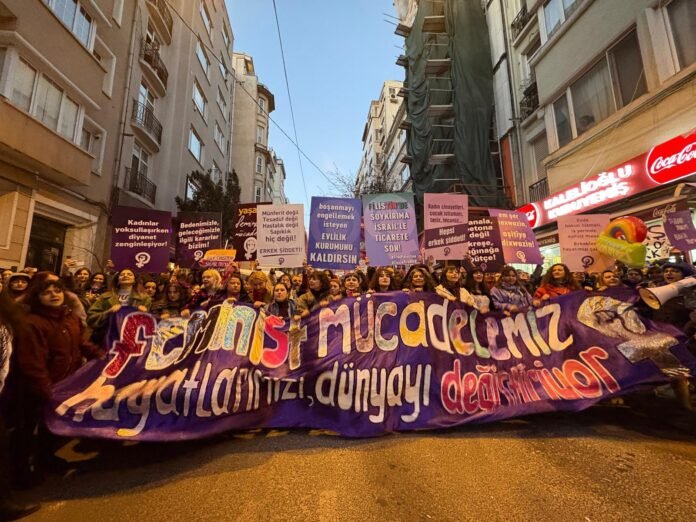 Women's day protest