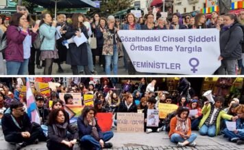 Turkish women’s rights activists rally to protest sexual abuse in police detention