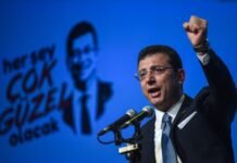 İstanbul Mayor Ekrem İmamoğlu (Photo by OZAN KOSE / AFP)