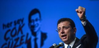 İstanbul Mayor Ekrem İmamoğlu (Photo by OZAN KOSE / AFP)