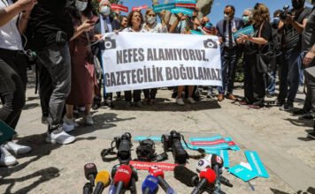 Turkey detained 14 journalists, arrested one in January: report