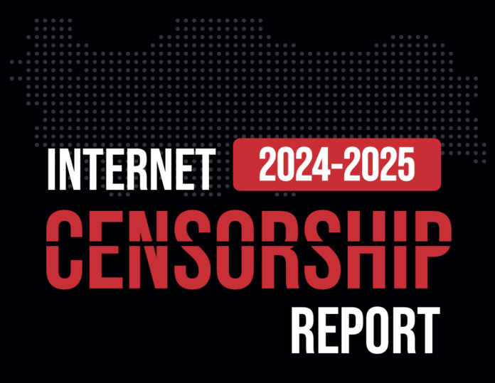 internet censorship report 2025