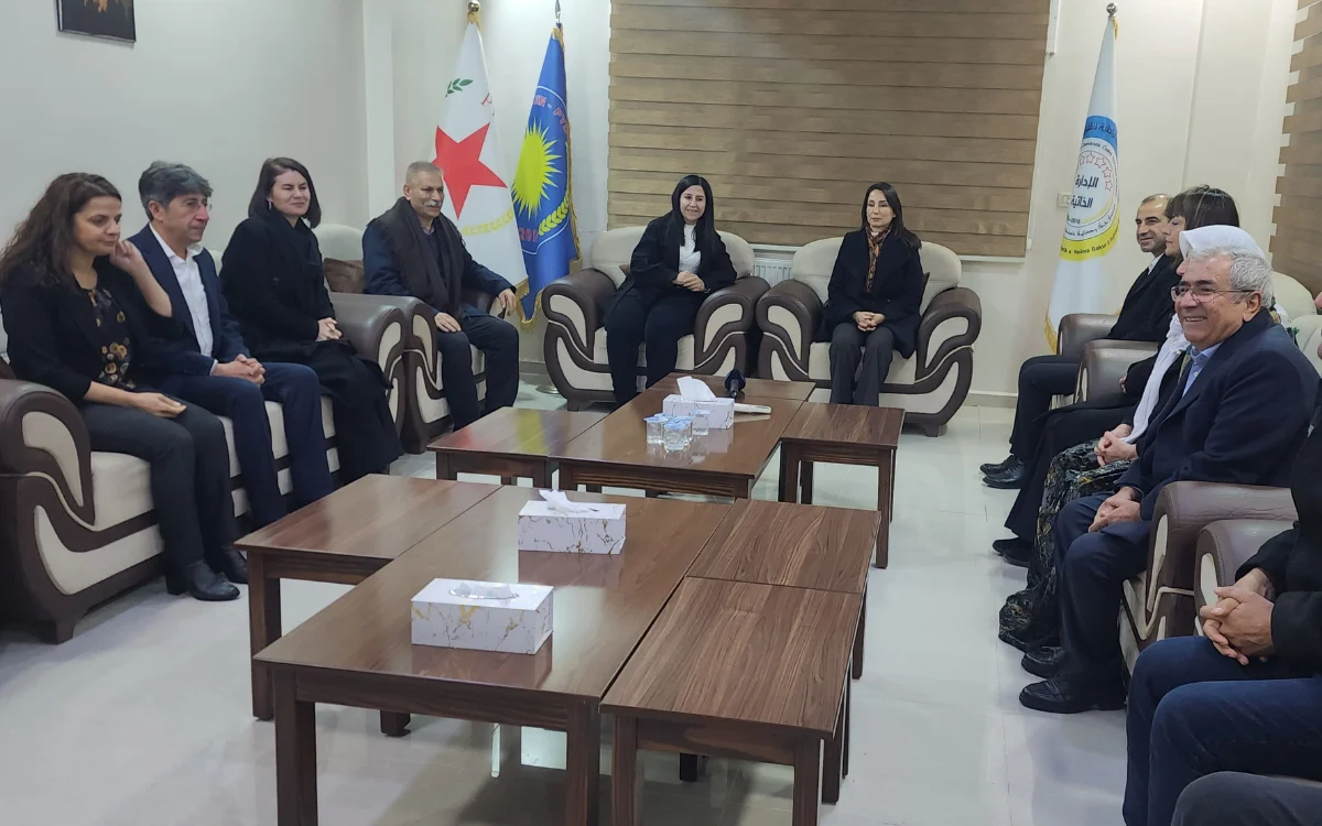 Pro-Kurdish party delegation heads to Rojava as protests spread along ...