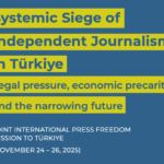 Press freedom in Turkey deteriorated further in 2025 amid systematic pressure: report