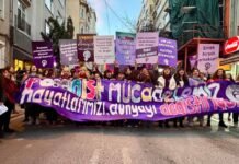 Thousands march in İstanbul for Women’s Day despite ban