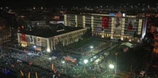 Protests, messages of solidarity, new arrests mark anniversary of İmamoğlu’s imprisonment