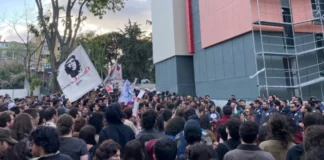 Turkish university students get suspended sentences for spray-painting slogans supporting jailed Istanbul mayor
