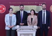 DEM Party delegation reports overcrowding, medical care problems in Turkish prisons