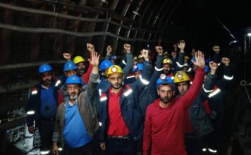 Turkish miners remain underground on 26th day of unpaid wage protest