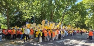 Thousands in Strasbourg demand European action over Turkey’s refusal to implement ECtHR rulings