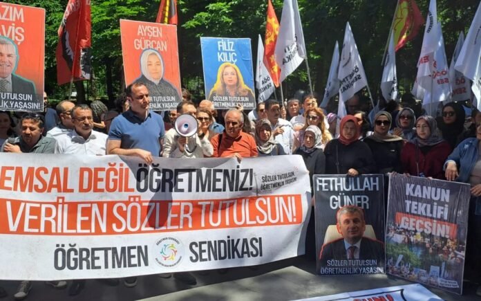 Teachers' protest