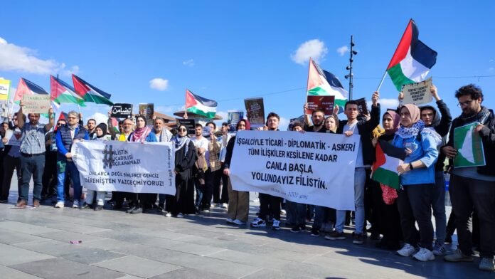 pro-Palestine rally