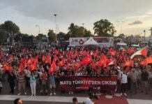 More than 100 detained in Turkey during anti-NATO protests ahead of summit