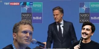 Turkish state broadcaster accused of censoring question on jailed comedian, detentions during NATO press conference
