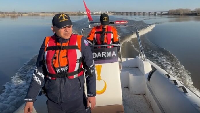 patrolling the Evros River