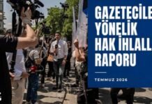 Turkey detained 12 journalists, arrested 2 in July: report