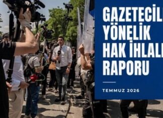 Turkey detained 12 journalists, arrested 2 in July: report