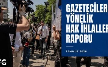 Turkey detained 12 journalists, arrested 2 in July: report