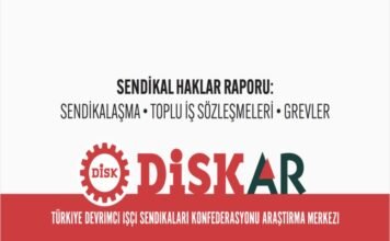 Only 5.7 pct of Turkey’s private-sector workers are union members: report