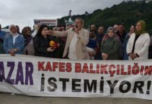 Turkish gendarmes briefly detain 4 villagers protesting fish farming project in Black Sea