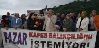 Turkish gendarmes briefly detain 4 villagers protesting fish farming project in Black Sea