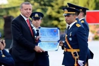 Turkish Air Force officer trainee serving life over 2016 coup attempt calls for justice